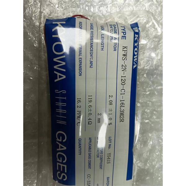 日本KYOWA超大箔式應變片KFEM-2-120-C1-11 L30C2S