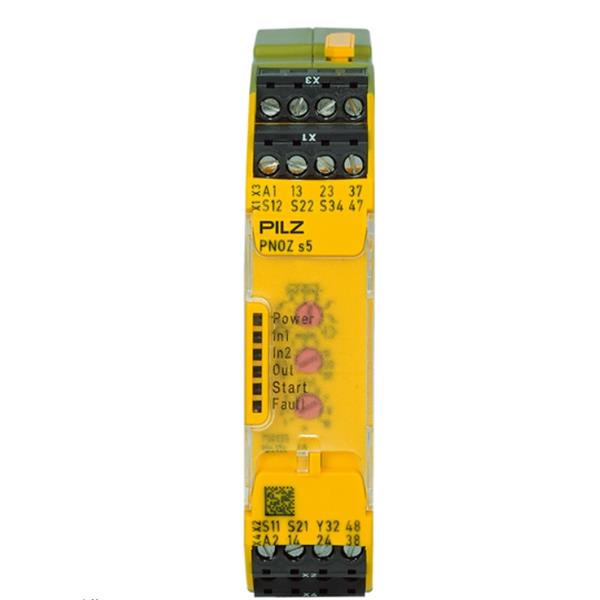 PILZ皮爾茲德國繼電器  PNOZ yi3 2DI T3A