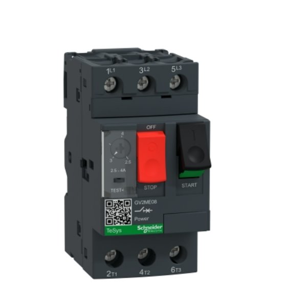 SCHNEIDER施耐德電動機熱磁斷路器GV2ME04C