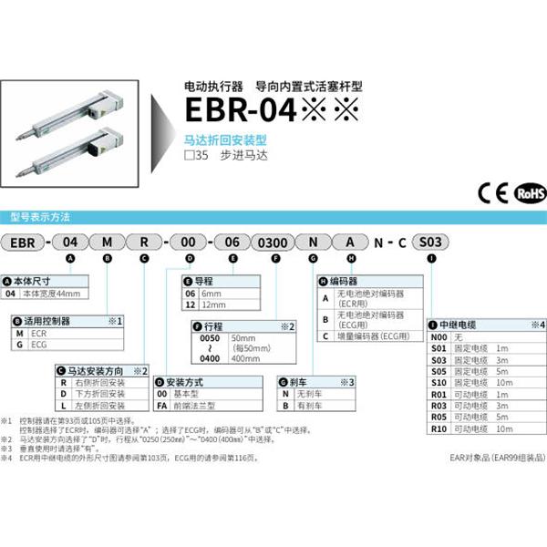 CKD喜開(kāi)理電動(dòng)執(zhí)行器導(dǎo)向內(nèi)置式活塞桿型EBR-04MR-00-060050NAN