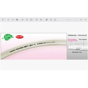 日本HAKKO八光柔性氟素 ETFE 樹脂軟管E-PDB-38