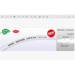 日本HAKKO八光柔性氟素 ETFE 樹脂軟管E-BTO-3×5